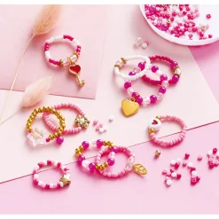 Janod 10 adorabili anelli di perle da creare