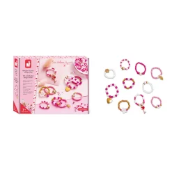 Janod 10 adorabili anelli di perle da creare