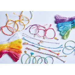 Janod 30 braccialetti avvolgenti arcobaleno