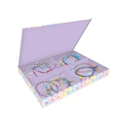 Janod 30 braccialetti avvolgenti arcobaleno