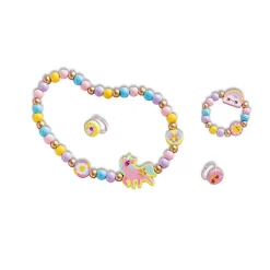 Janod 4 gioielli in legno da creare - Rainbow Land