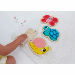 Janod 4 Puzzles Evolutivi - Giardino