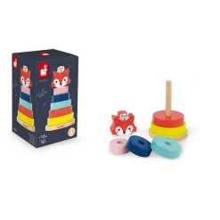 Janod Baby Forest Volpe Impilabile (legno)