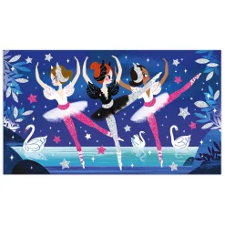 Janod Ballerine Glitter fluo