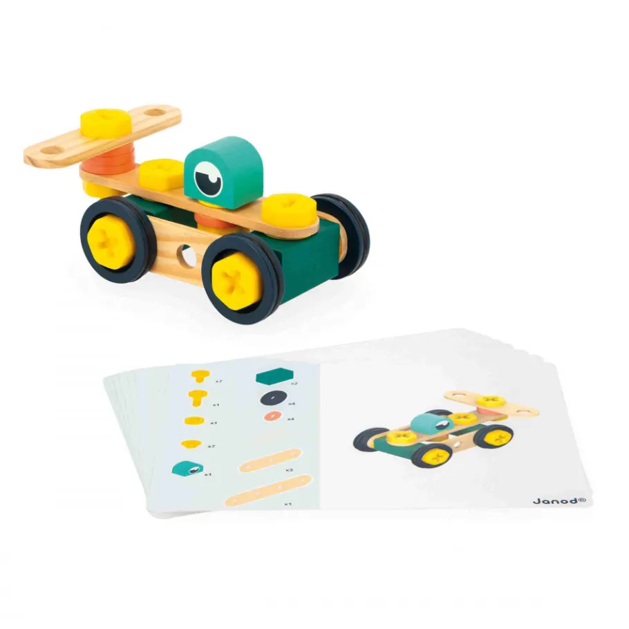 Janod Barile Brico'Kids 100 pezzi (legno)