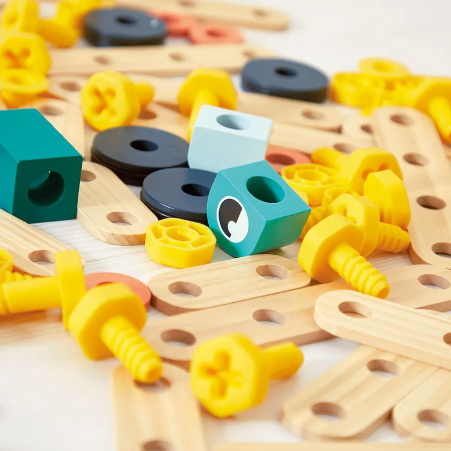 Janod Barile Brico'Kids 100 pezzi (legno)