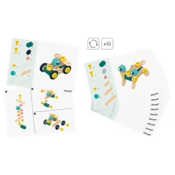 Janod Barile Brico'Kids 50 pezzi (legno)