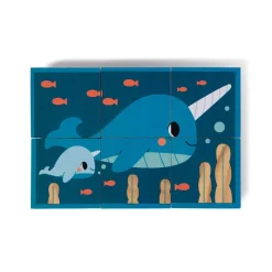 Janod Blocchi di legno Animali - In collaborazione con il WWF®