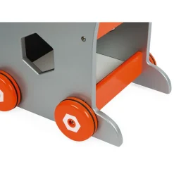 Janod Brico'Kids Carrello Porta Attrezzi Magnetico (legno)