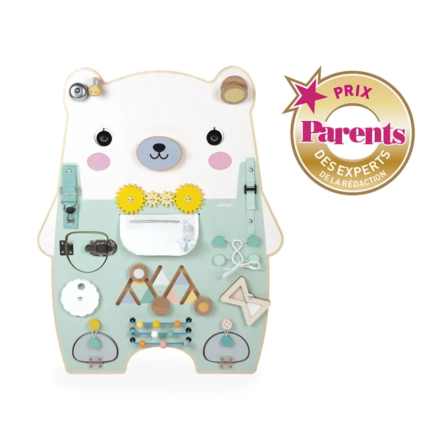 Janod Busy-Board orsetto Pure