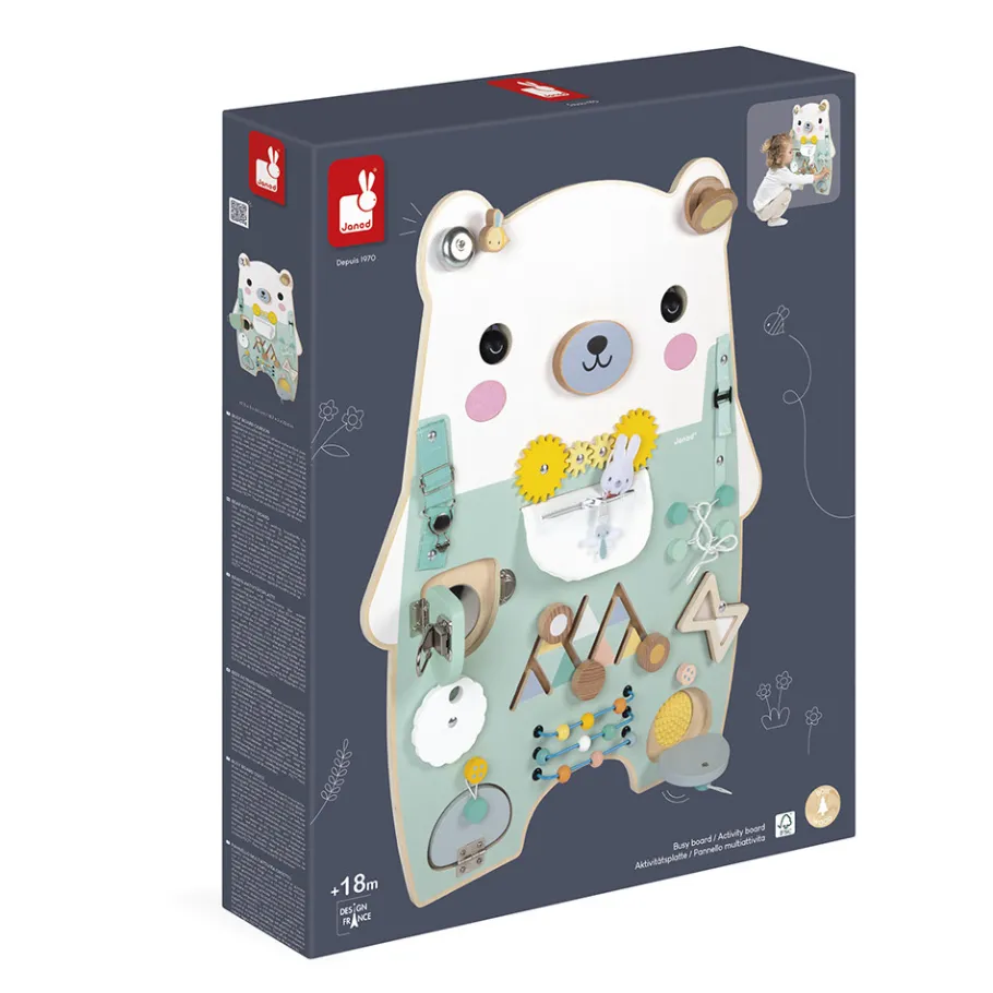 Janod Busy-Board orsetto Pure