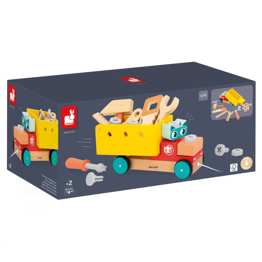 Janod Camion Brico'Kids