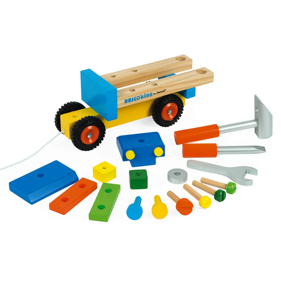 Janod Camion da Bricolage Brico'Kids (legno)