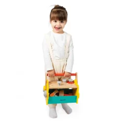 Janod Cassetta degli attrezzi robot Brico'Kids