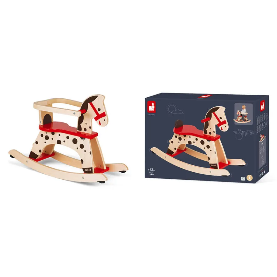 Janod Cavallo a Dondolo Caramel (legno)