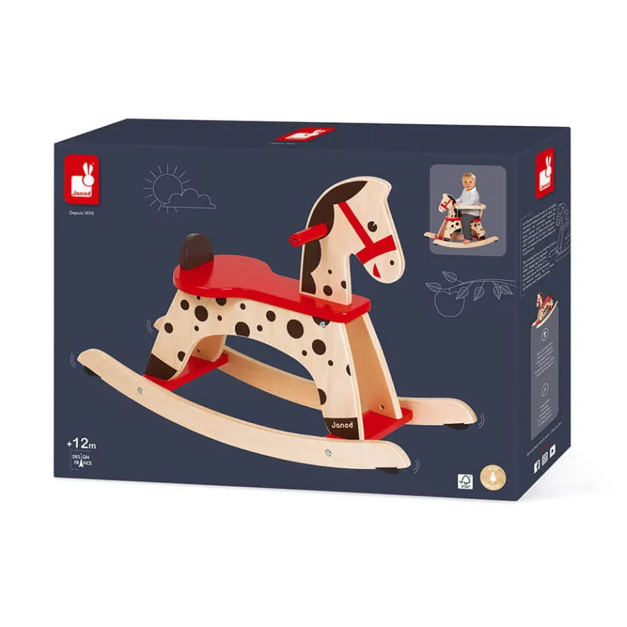 Janod Cavallo a Dondolo Caramel (legno)