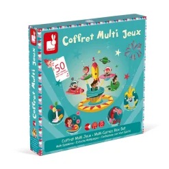 Janod Confezione con Vari Giochi (francese, inglese e tedesco)