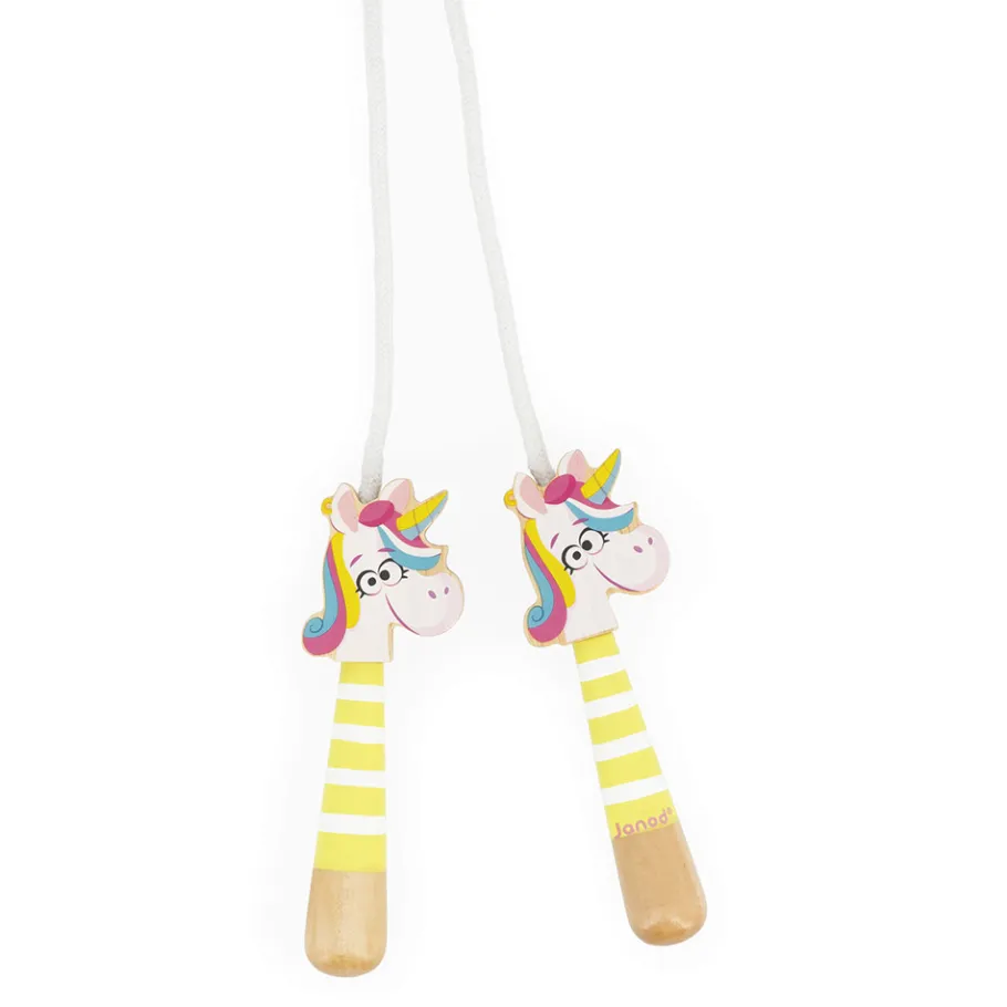 Janod Corda da salto unicorno Applepop
