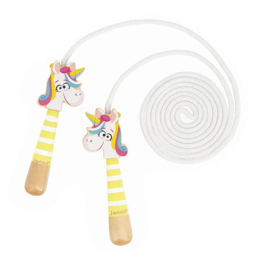 Janod Corda da salto unicorno Applepop