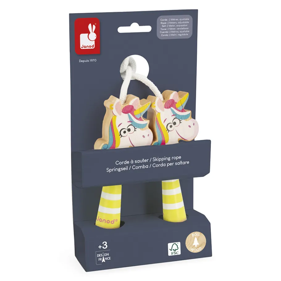 Janod Corda da salto unicorno Applepop