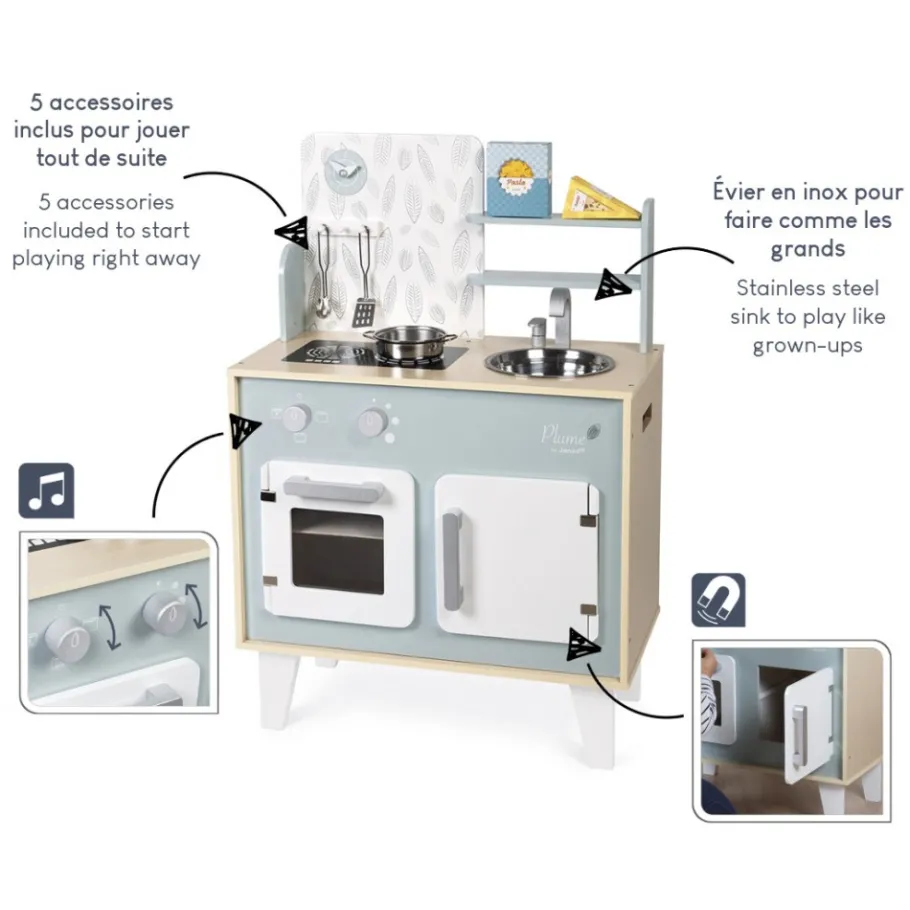 Janod Cucina Plume in legno