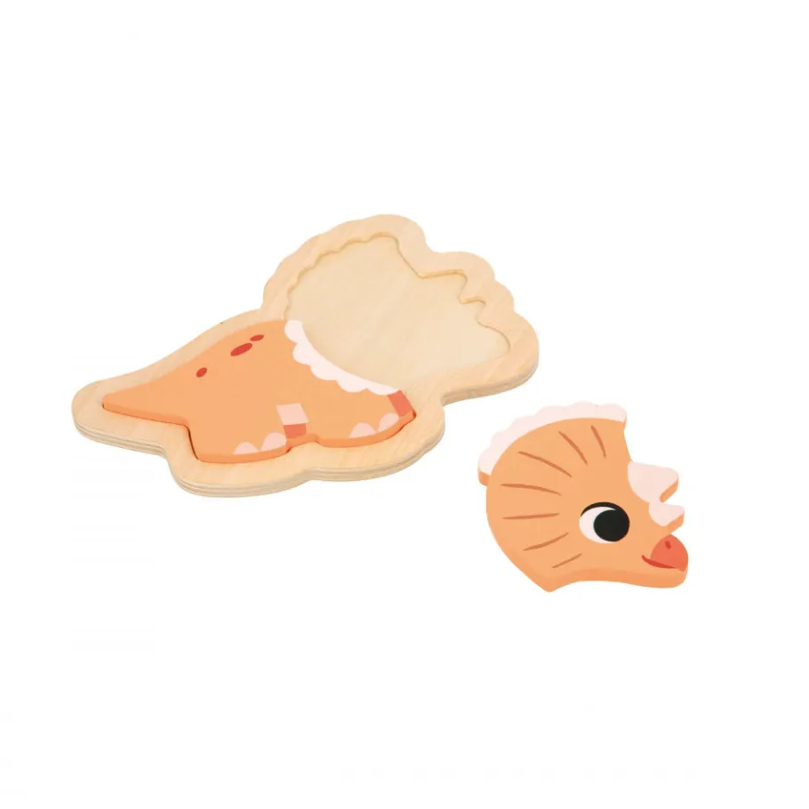 Janod Dino - 4 Puzzle Evolutivi Dino