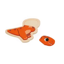 Janod Dino - 4 Puzzle Evolutivi Dino