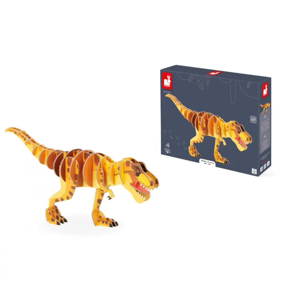 Janod Dino - Puzzle Tridimensionale: T-Rex