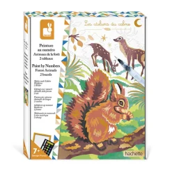 Janod Dipingi Con I Numeri Animali Della Foresta