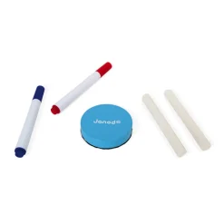 Janod Essentiel - Valigetta con lettere in corsivo 4 in 1