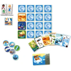 Janod Gioco Caccia al tesoro Intorno al mondo - Solo in francese