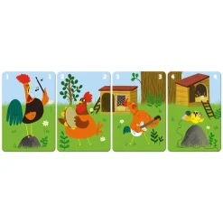 Janod Gioco delle 7 Famiglie Family Farm