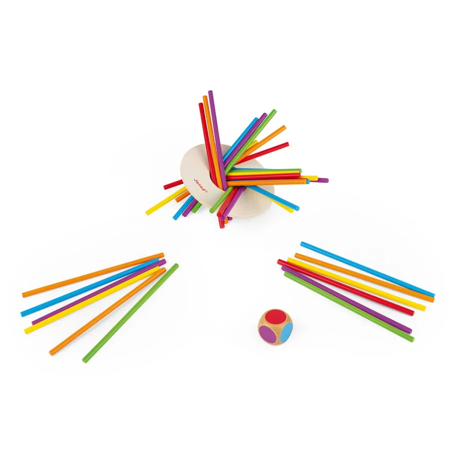 Janod Gioco di Abilità Crazy Sticks (legno)