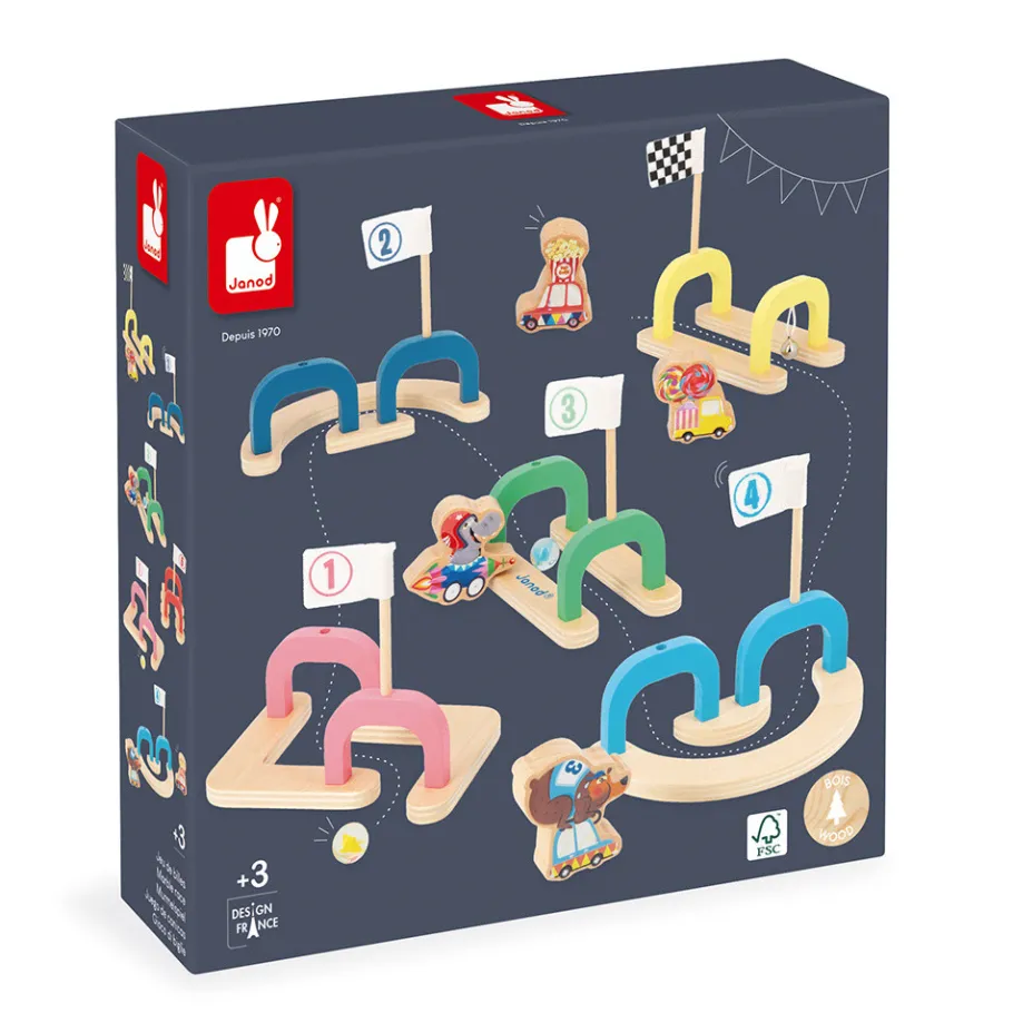 Janod Gioco di biglie Applepop