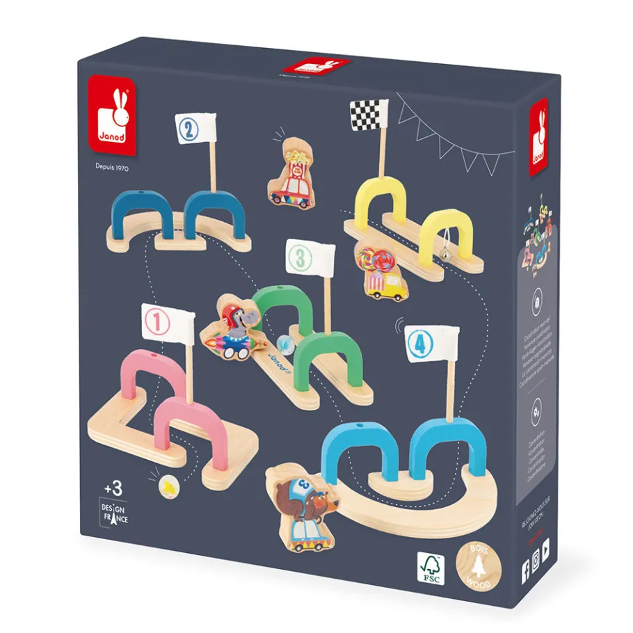 Janod Gioco di biglie Applepop