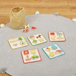 Janod Gioco di Riconoscimento Tattile Memo Touch' (legno)