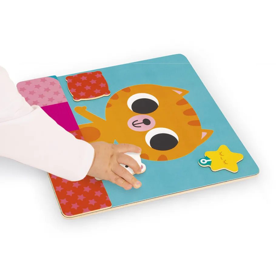 Janod Gioco magnetico - Gatto rituale