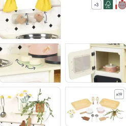 Janod Grande cucina in legno Nonna Sole