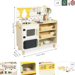Janod Grande cucina in legno Nonna Sole