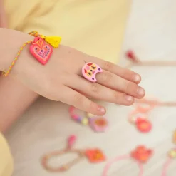 Janod Kit creativo - 16 gioielli duo dell'amicizia da creare