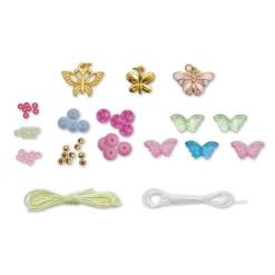Janod Kit creativo - 6 graziosi gioielli a forma di farfalla Magic Fairies