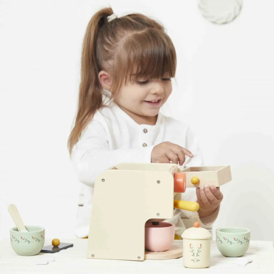 Janod Macchina da caffè e accessori Nonna Sole