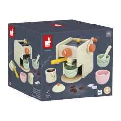 Janod Macchina da caffè e accessori Nonna Sole