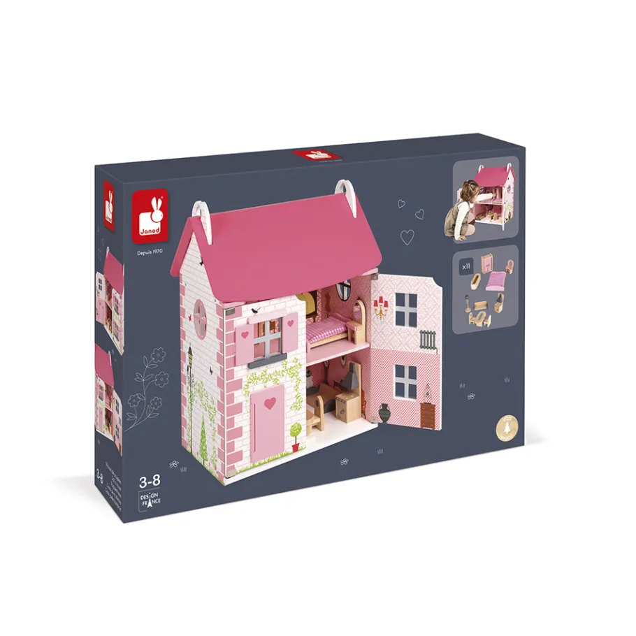Janod Mademoiselle Casa Delle Bambole (legno)