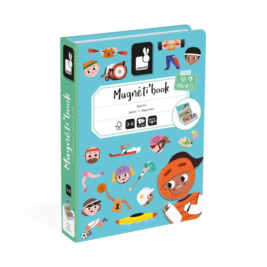 Janod Magnetibook - Sport