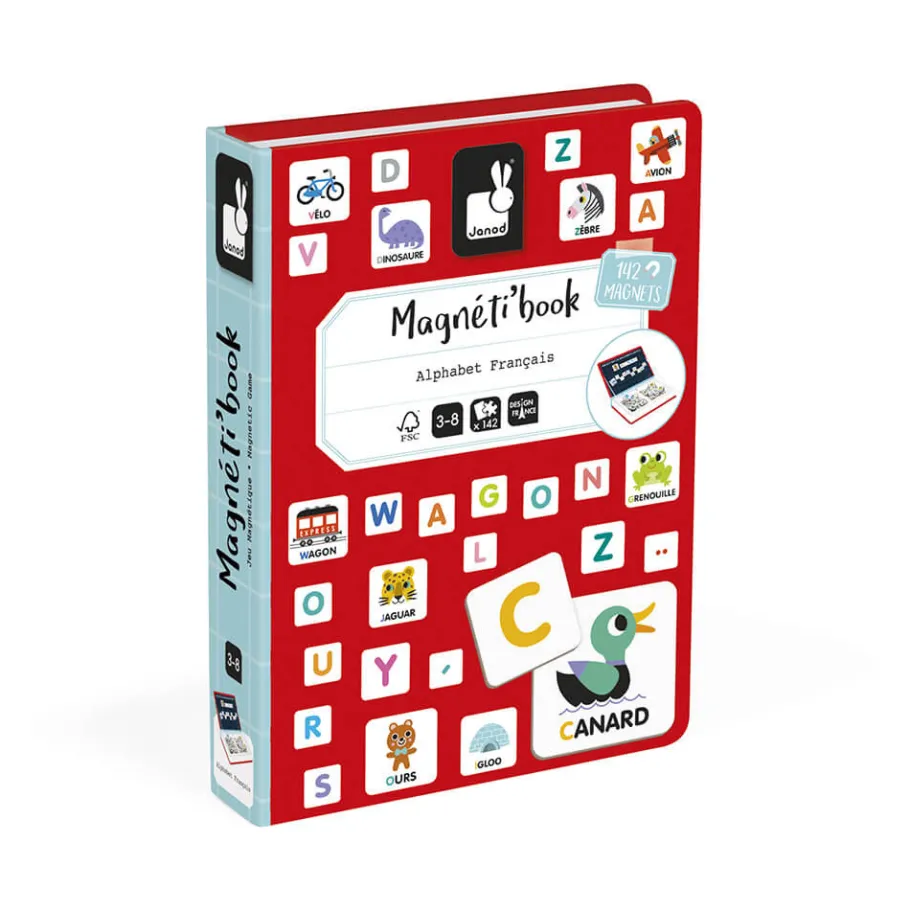 Janod Magneti'Book Alfabeto in Francese