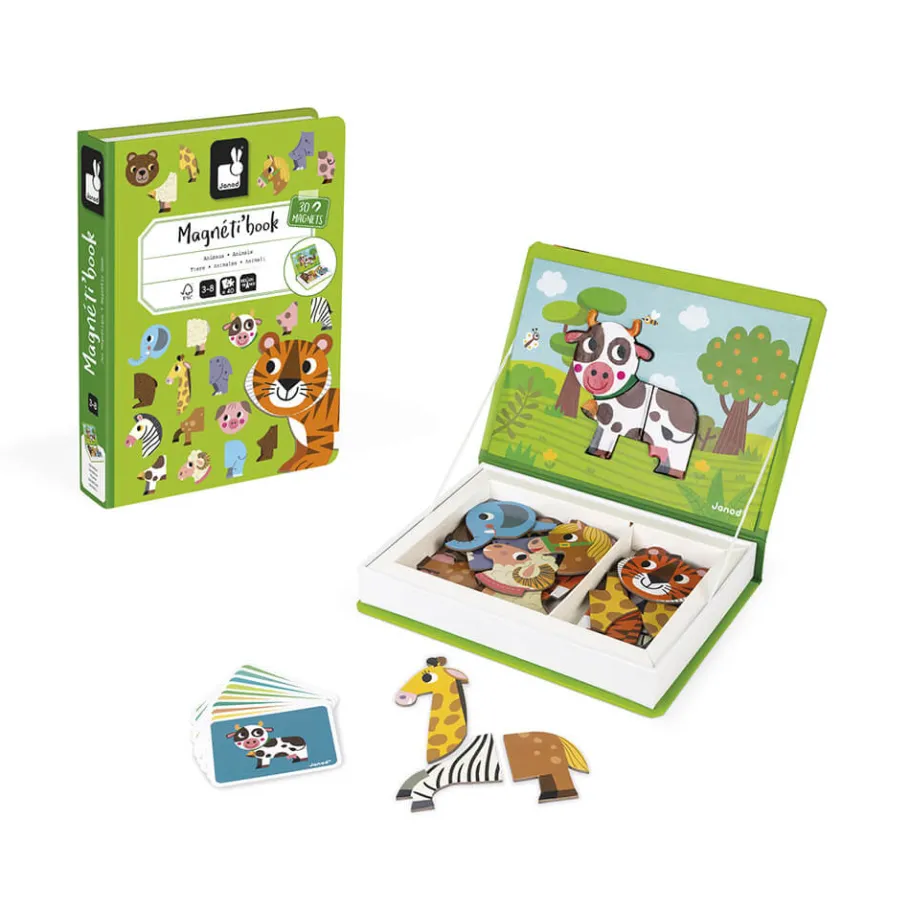 Janod Magneti'Book Animali