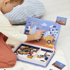 Janod Magnéti'book Costruzione, 50 magneti