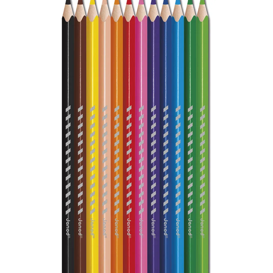 Janod Matite colorate x12