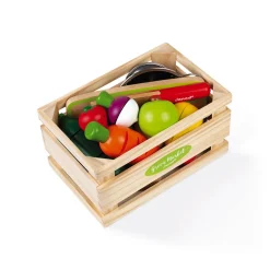 Janod Maxi Set - Frutta e Verdura Da Affettare Green Market
